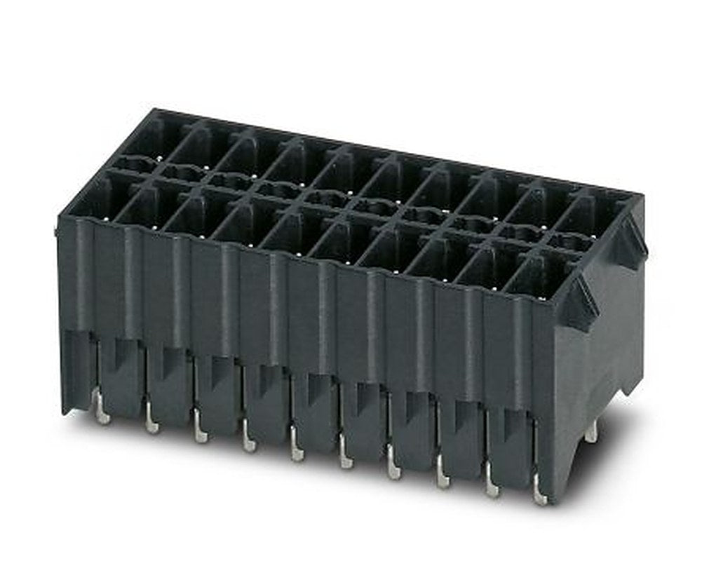 Phoenix Contact MCDNV 1.5/12-G1-3.5 RNP14THR Series Pluggable Terminal Block, 12-Contact, 3.5 mm Pitch, 2 Row, 1952607