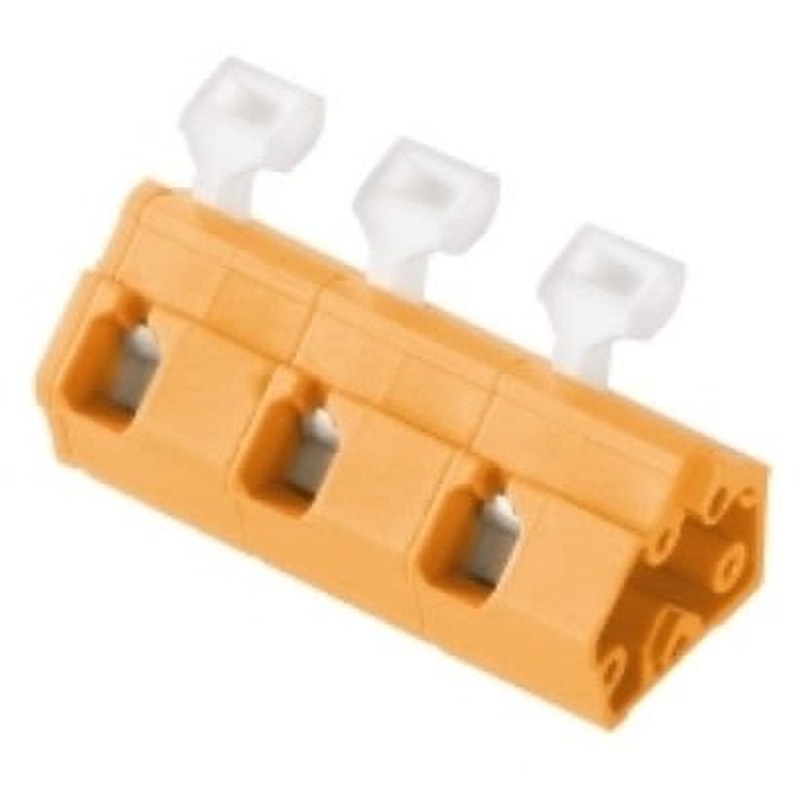 Weidmüller OMNIMATE Signal Series PCB Terminal Block, 3-Contact, 5 mm Pitch, Through Hole, 1 Row