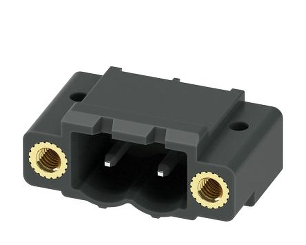 Phoenix Contact CC 2.5/ 2-GF-5.08 P26THR Series Pluggable Terminal Block, 2-Contact, 5.08 mm Pitch, 1 Row, 1954692