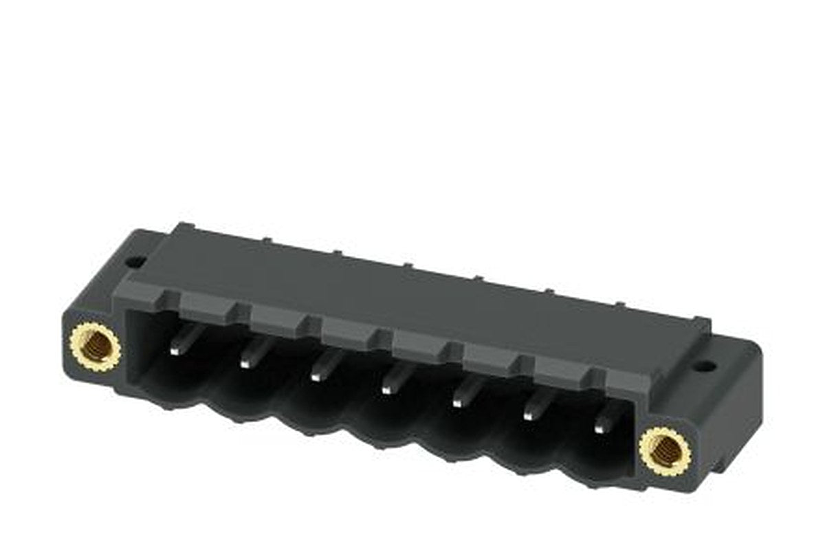 Phoenix Contact CC 2.5/ 7-GF-5.08 P26THR Series Pluggable Terminal Block, 7-Contact, 5.08 mm Pitch, 1 Row, 1954744