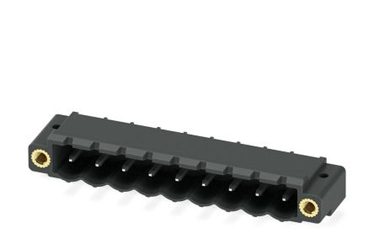 Phoenix Contact CC 2.5/ 9-GF-5.08 P26THR Series Pluggable Terminal Block, 9-Contact, 5.08 mm Pitch, 1 Row, 1954760