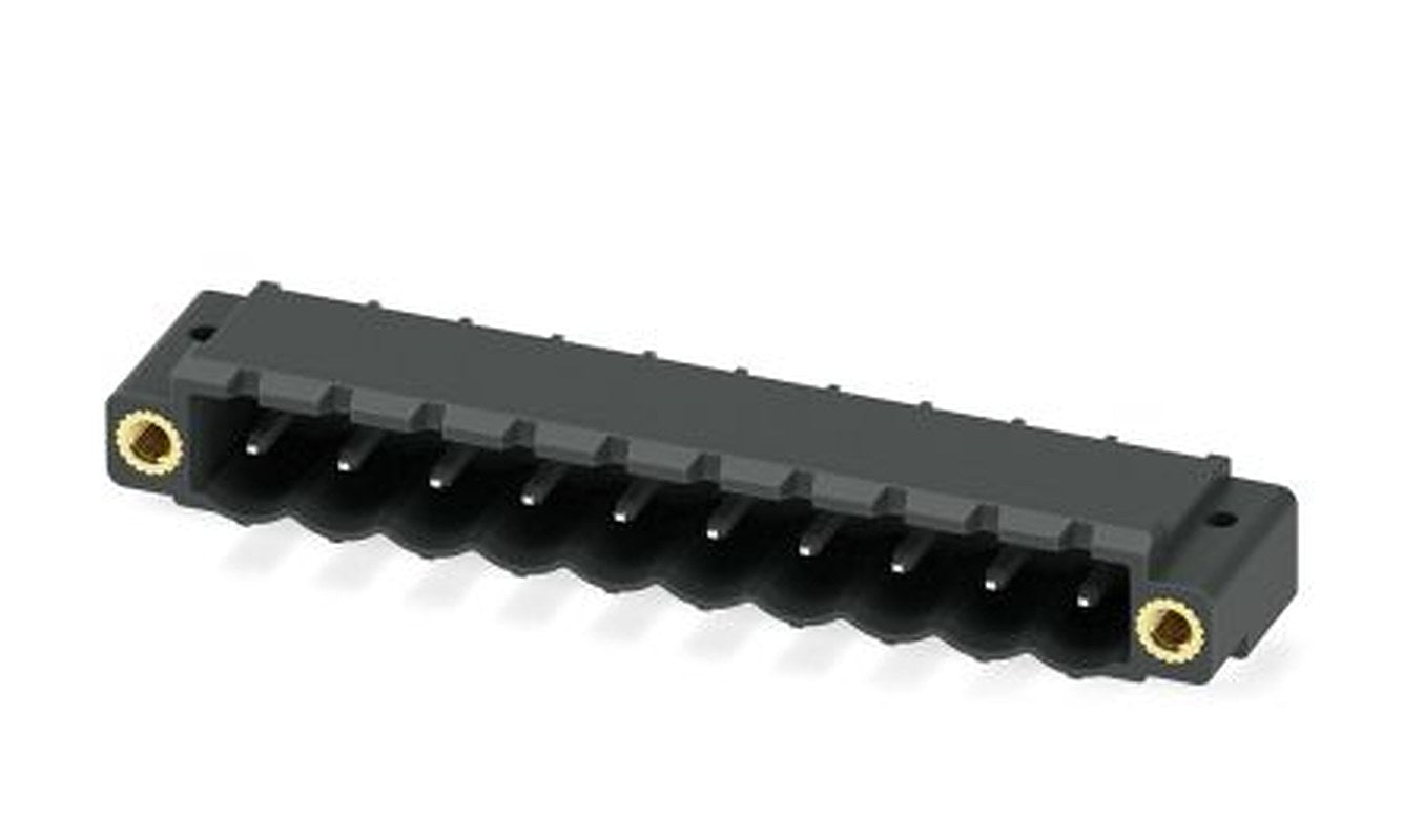Phoenix Contact CC 2.5/10-GF-5.08 P26THR Series Pluggable Terminal Block, 10-Contact, 5.08 mm Pitch, 1 Row, 1954773