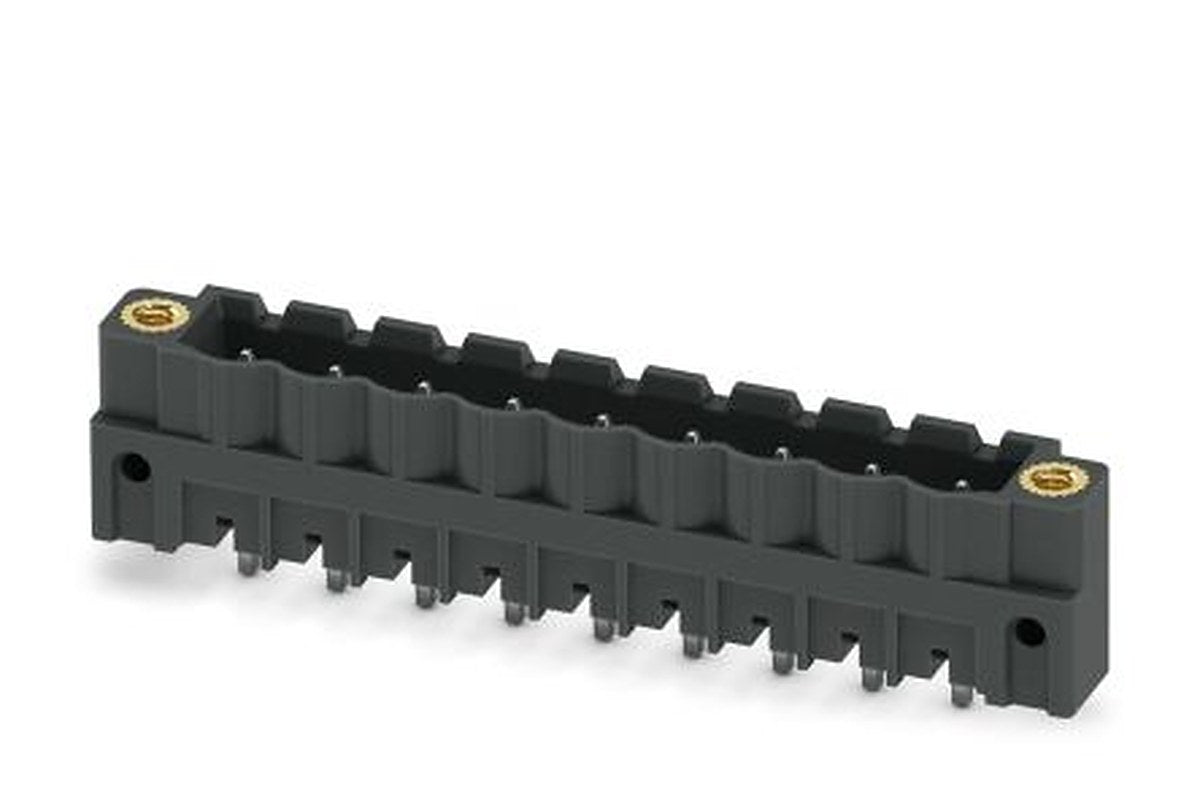 Phoenix Contact CCV 2.5/ 9-GF-5.08 P26THR Series Pluggable Terminal Block, 9-Contact, 5.08 mm Pitch, 1 Row, 1955701
