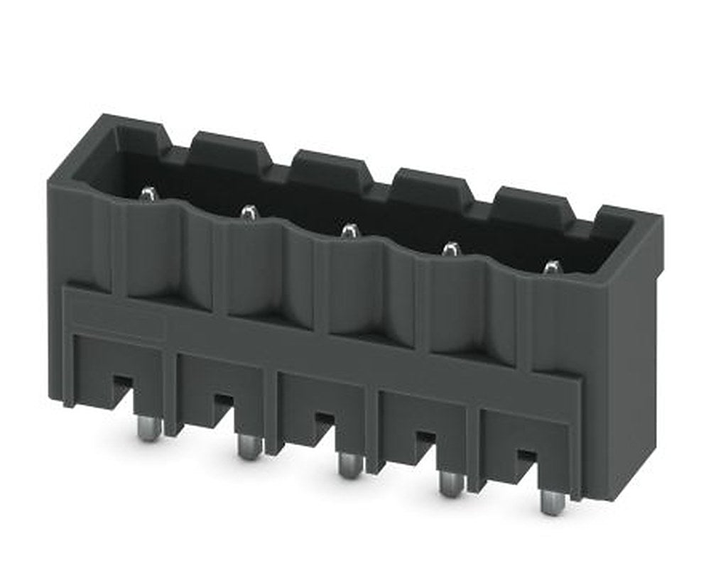 Phoenix Contact CCVA 2.5/ 5-G-5.08 P26THR Series Pluggable Terminal Block, 5-Contact, 5.08 mm Pitch, 1 Row, 1955882