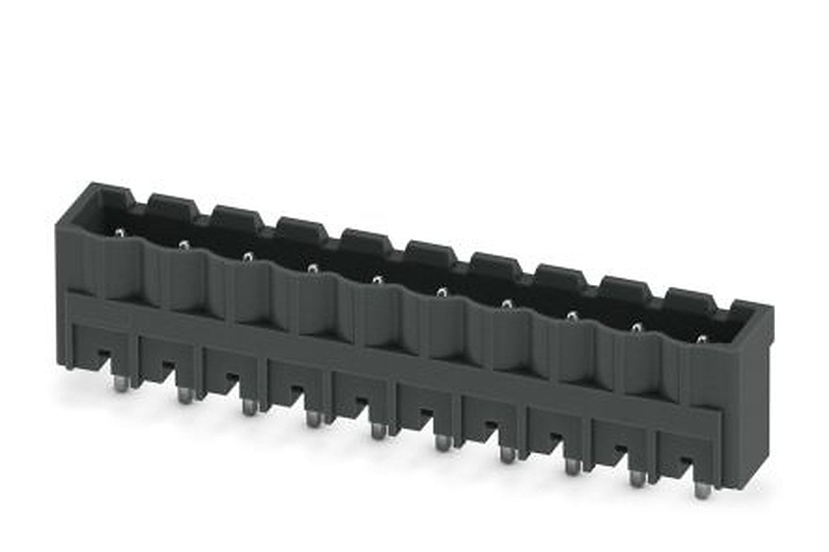 Phoenix Contact CCVA 2.5/10-G-5.08 P26THR Series Pluggable Terminal Block, 10-Contact, 5.08 mm Pitch, 1 Row, 1955934