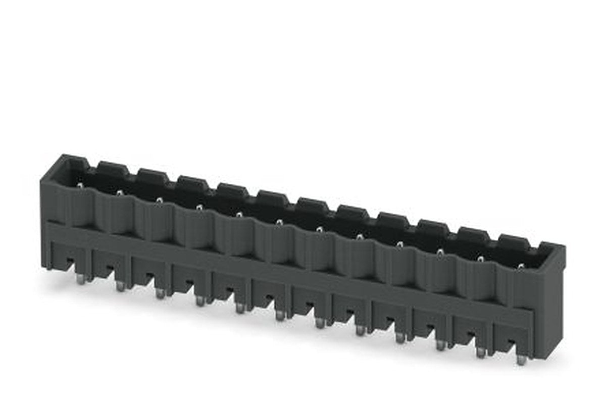 Phoenix Contact CCVA 2.5/12-G-5.08 P26THR Series Pluggable Terminal Block, 12-Contact, 5.08 mm Pitch, 1 Row, 1955950