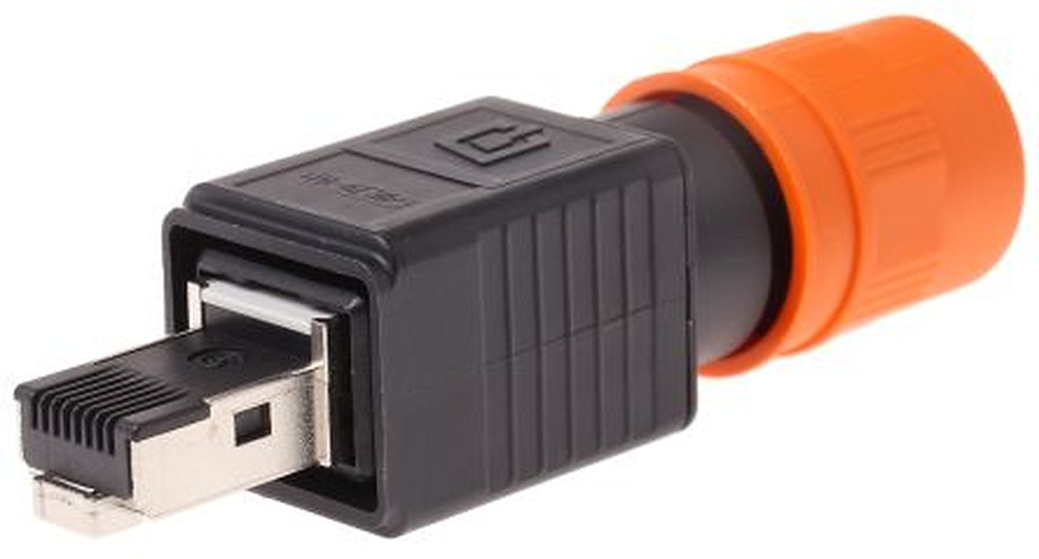 Weidmüller IE-PS-V04P-RJ45-FH Series RJ45 Connector Male, Cat6a Shielded Straight 1 Port