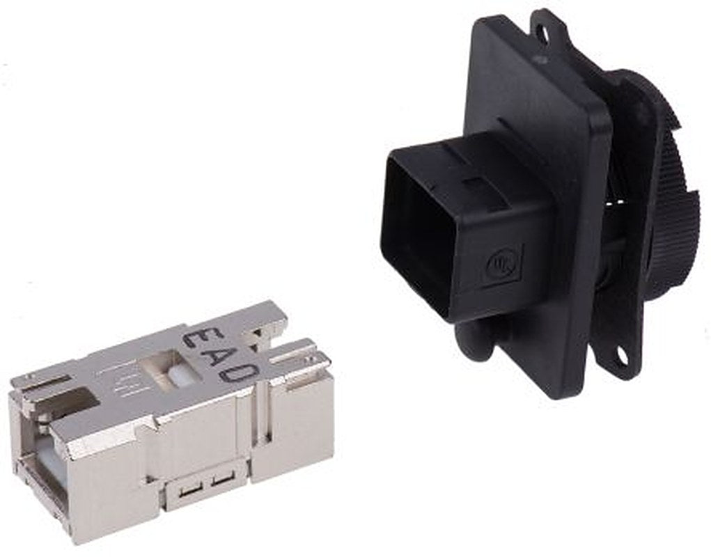 Weidmüller IE-BS-V04P-RJ45-C Series RJ45 STP Coupler