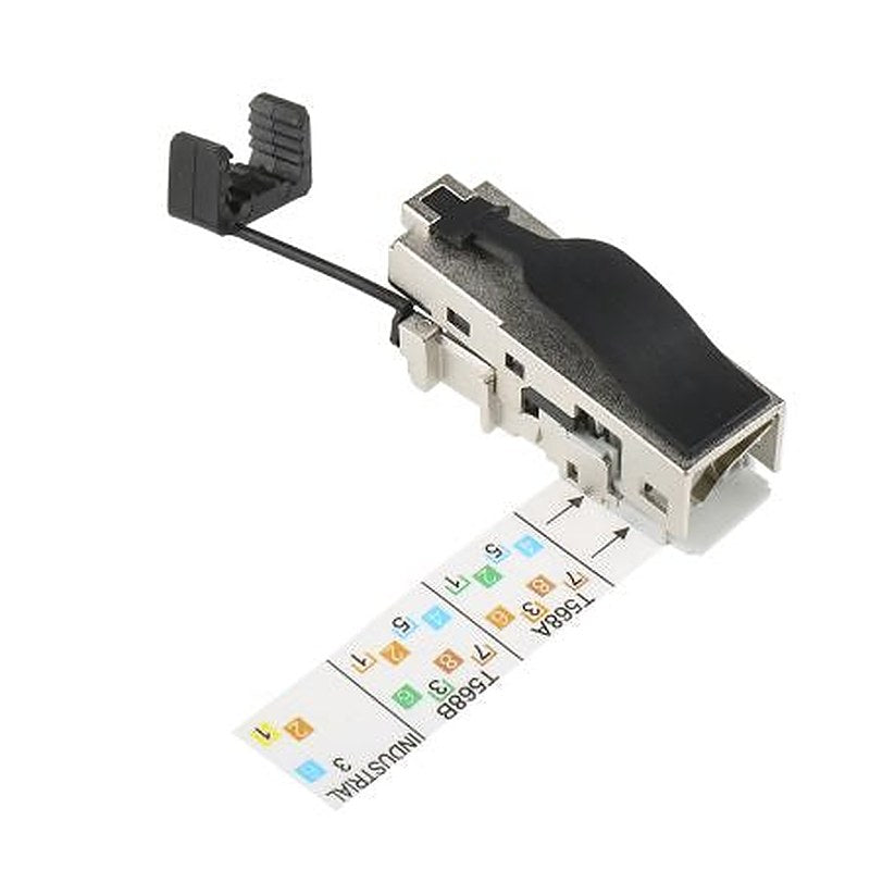Weidmüller 1963600000 Series 1 Port RJ45 STP Field Installation Plug