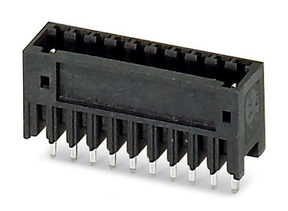 Phoenix Contact MCV 0.5/12-G-2.5 THT Series Pluggable Terminal Block, 12-Contact, 2.5 mm Pitch, 1 Row, 1963638