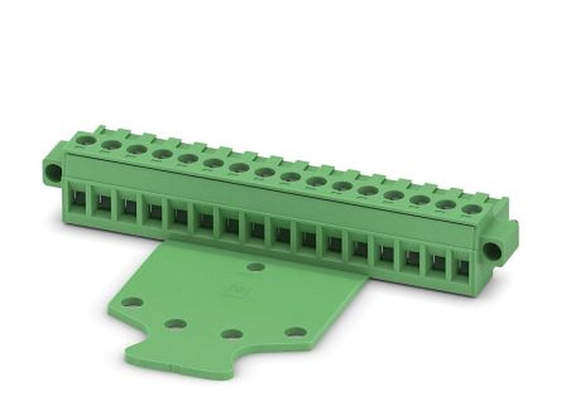 Phoenix Contact MSTBT 2.5/16-STZF-5.08 Series Pluggable Terminal Block, 16-Contact, 5.08 mm Pitch, 1 Row, 1964873