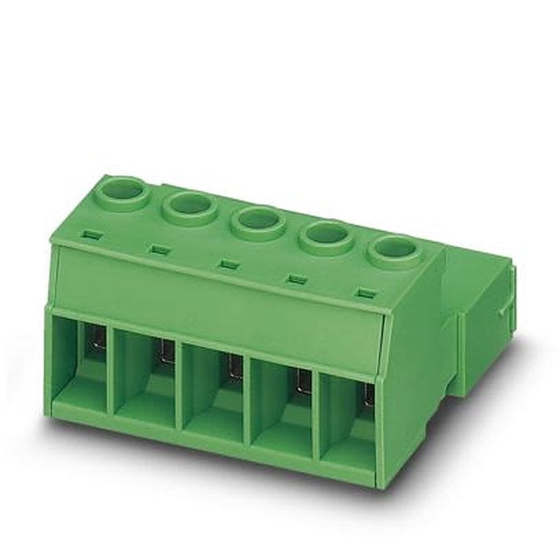 Phoenix Contact PCB Terminal Block, 6-Contact, 10.16 mm Pitch, Push-in, 1 Row Screw