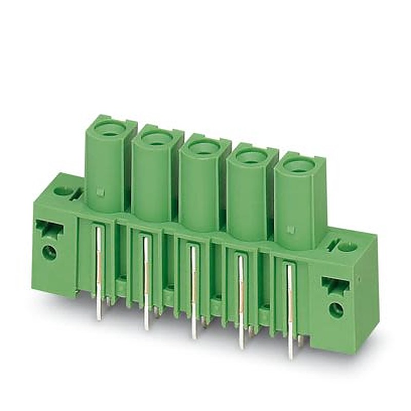 Phoenix Contact IPCV 16/..-GF Series Wave Soldering Mount PCB Header, 2 Contact(s), 10.16 mm Pitch, 1 Row, Unshrouded