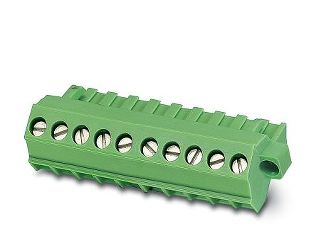 Phoenix Contact SMSTB 2.5/15-STF-5.08 Series Pluggable Terminal Block, 15-Contact, 5.08 mm Pitch, 1 Row, 1971196