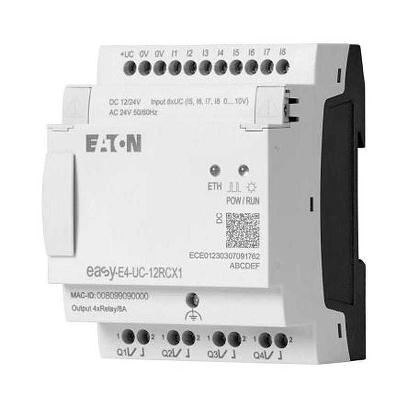 Eaton easyE4 Series Logic Module, Relay Output, 8-Input, Analogue Input