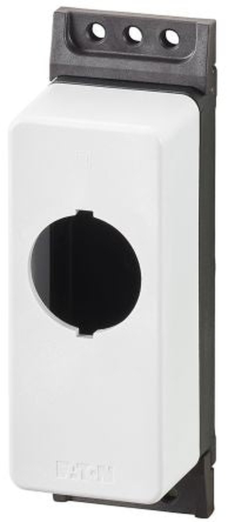 Eaton Grey Plastic M30 Push Button Enclosure - 1 Hole 30 mm Diameter