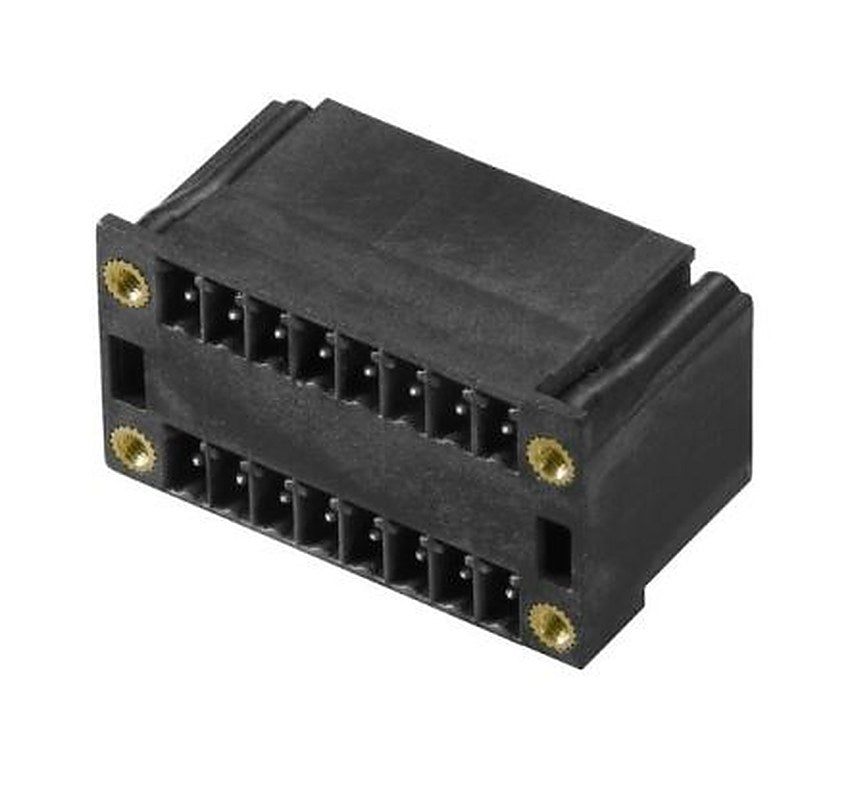 Weidmüller, OMNIMATE Signal Male PCB Header, 3.81 mm Pitch, 8 Way, 2 Row 90°