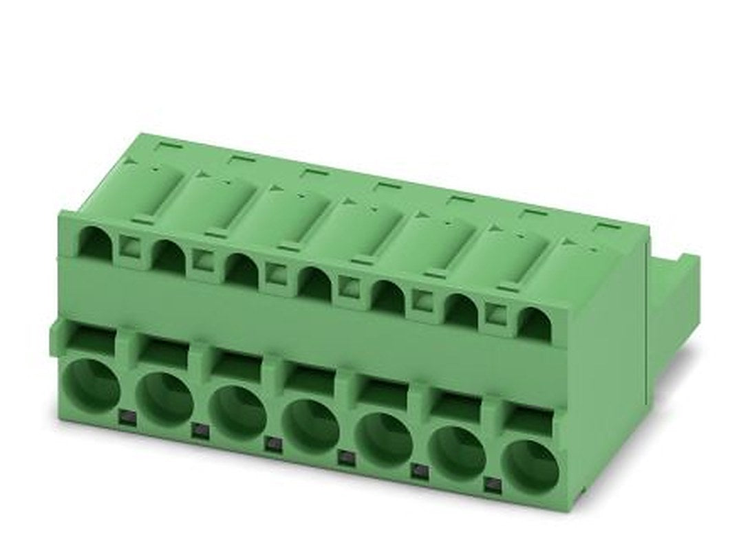 Phoenix Contact FKCS 2.5/7-ST Series Pluggable Terminal Block, 7-Contact, 5 mm Pitch, 1 Row, 1974782