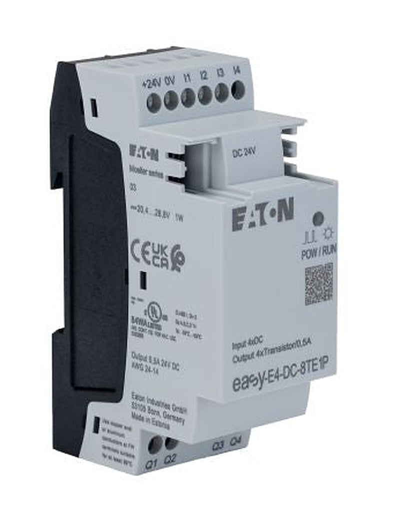 Eaton easyE4 Series Control Relay, Transistor Output, 4-Input, Digital Input