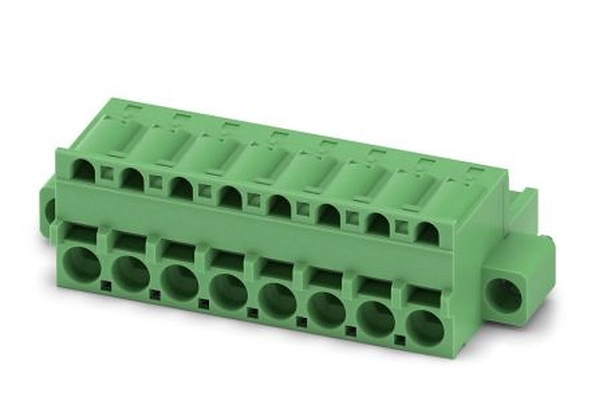 Phoenix Contact FKCS 2.5/8-STF-5.08 Series Pluggable Terminal Block, 8-Contact, 5.08 mm Pitch, 1 Row, 1975325