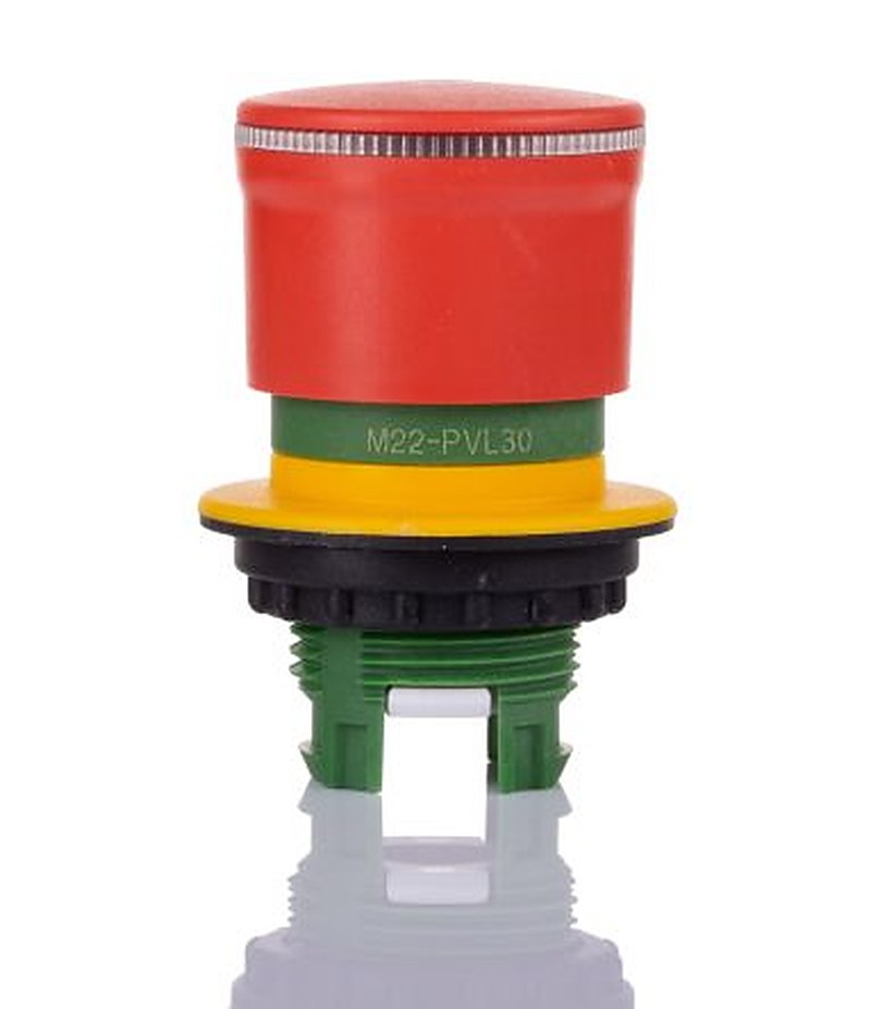 Eaton M22 Series, Pull Release, Emergency Stop Push Button Head 30 mm Diameter