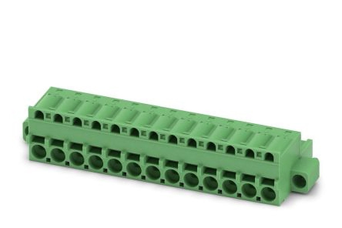 Phoenix Contact FKCS 2.5/13-STF-5.08 Series Pluggable Terminal Block, 13-Contact, 5.08 mm Pitch, 1 Row, 1975370