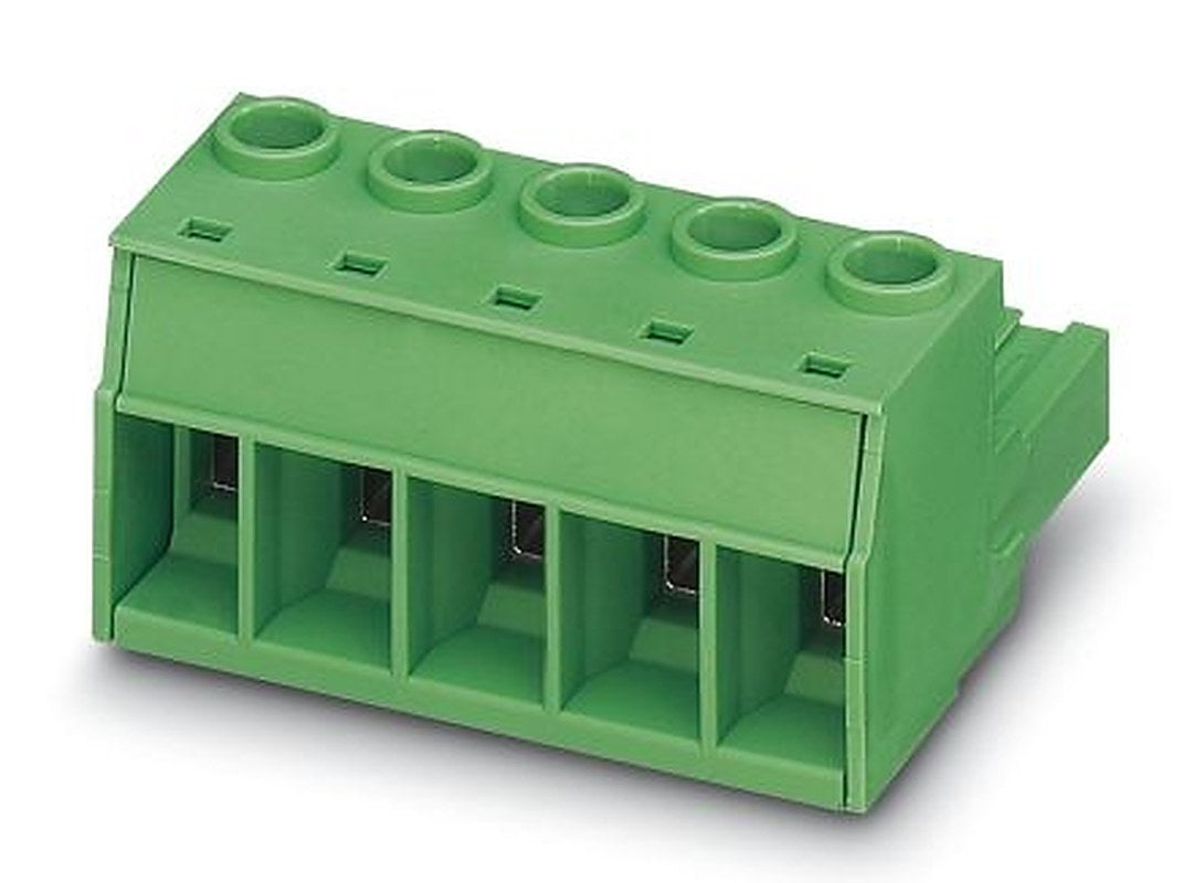 Phoenix Contact PC 16/4-ST-10 Series Pluggable Terminal Block, 4-Contact, 10.16 mm Pitch, 1 Row, 1975464