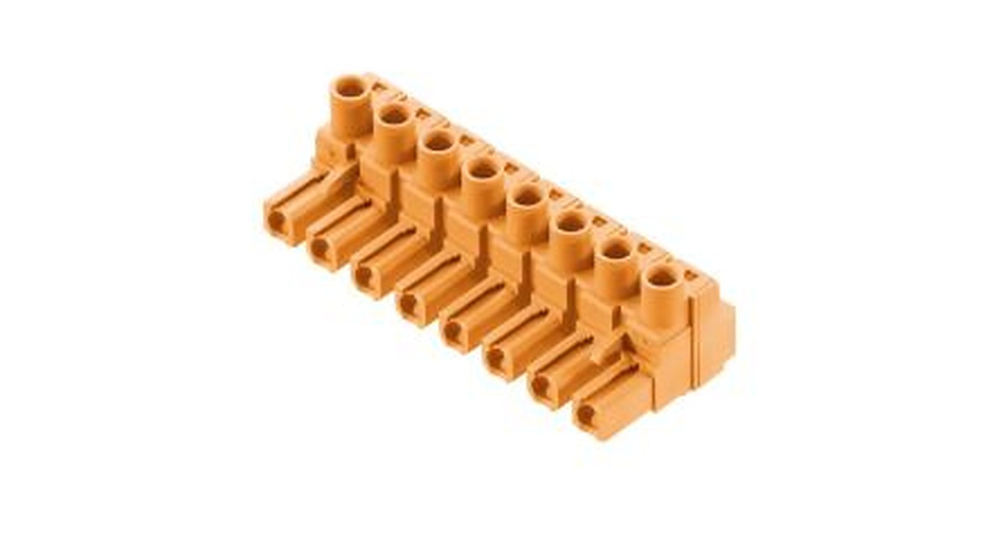Weidmüller BL 7.62 Series PCB Connector, 7.62 mm Pitch, 1980480000