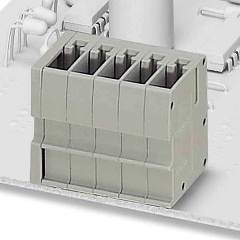 Phoenix Contact 5-PCBV, ST 2 Series Pluggable Terminal Block, 3-Contact, 5.2 mm Pitch, 1 Row, 1980491