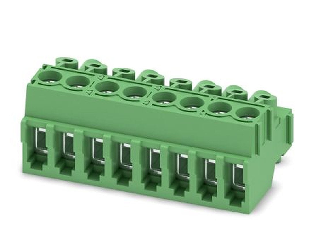 Phoenix Contact PT 1.5/8-PVH-3.5 Series Pluggable Terminal Block, 8-Contact, 3.5 mm Pitch, 1 Row, 1984073