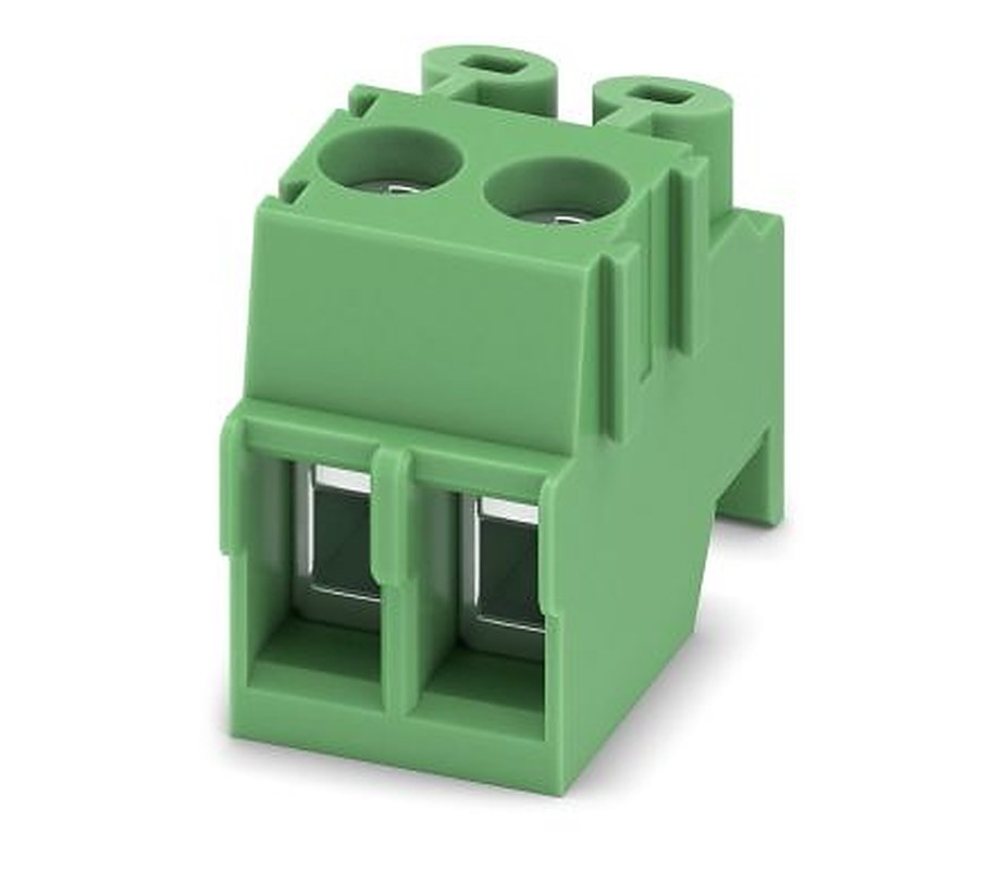 Phoenix Contact PT 1.5/2-PH-3.5 Series Pluggable Terminal Block, 2-Contact, 3.5 mm Pitch, 1 Row, 1984316
