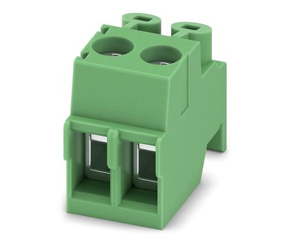 Phoenix Contact PT 1.5/ 2-PH-3.5-A Series Pluggable Terminal Block, 2-Contact, 3.5 mm Pitch, 1 Row, 1984468