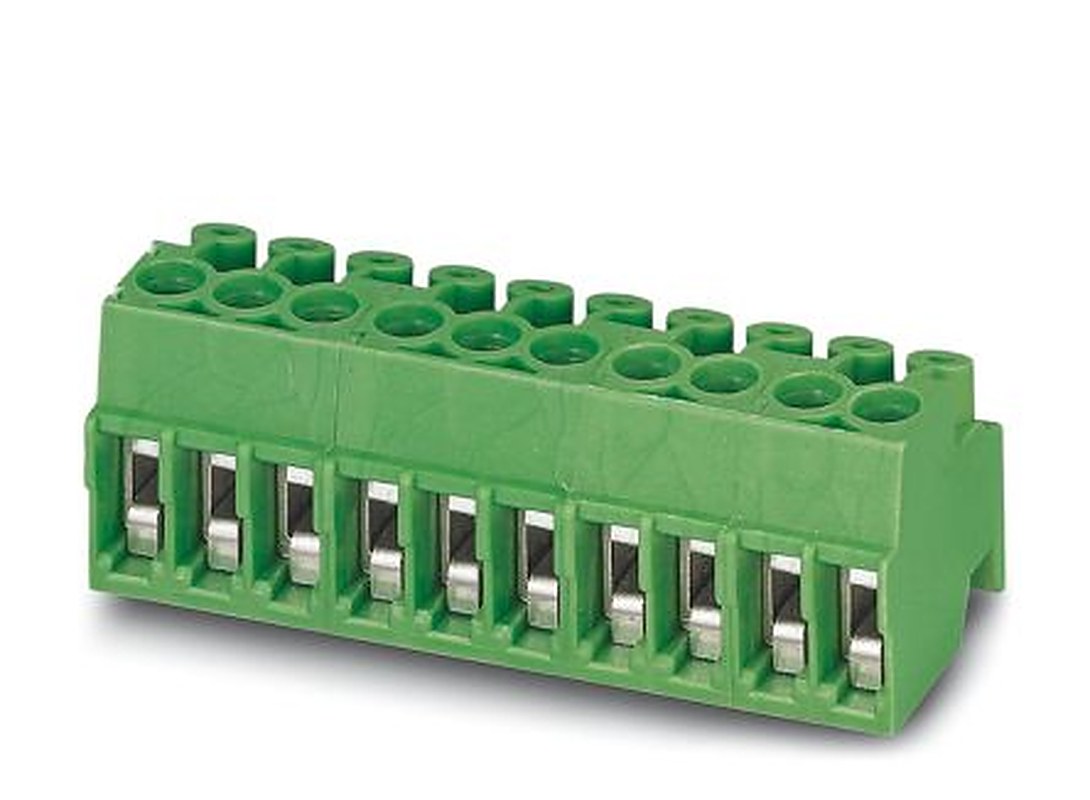 Phoenix Contact PT 1.5/ 8-PH-3.5-A Series Pluggable Terminal Block, 8-Contact, 3.5 mm Pitch, 1984523