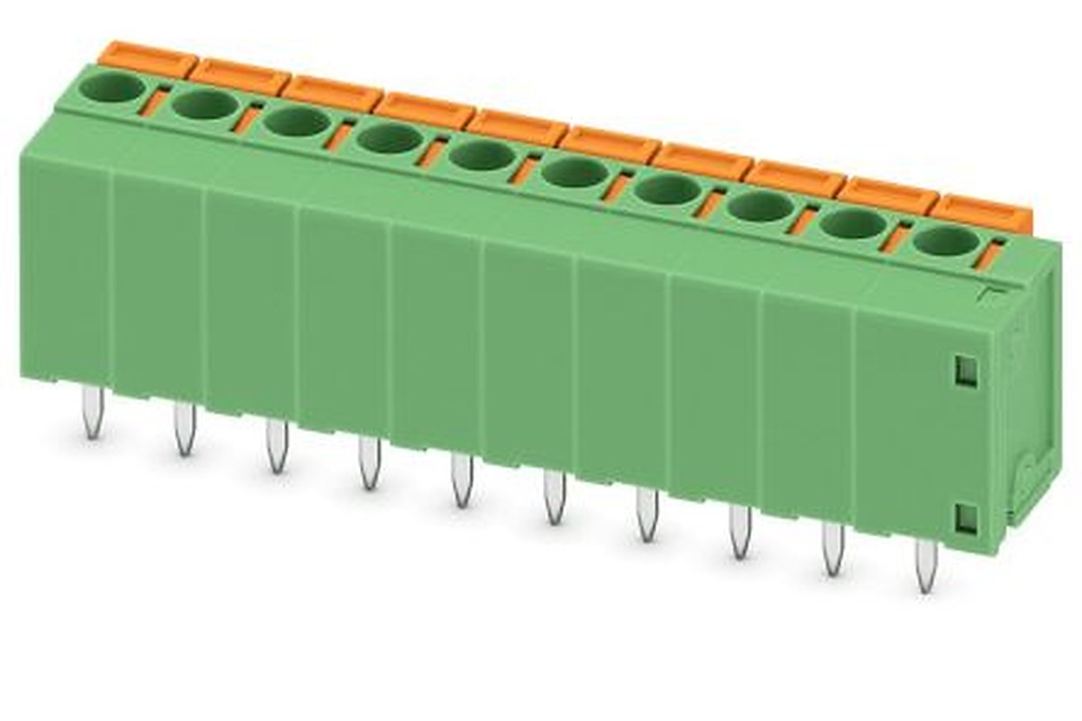 Phoenix Contact FFKDSA1/V1-10.16- 3 Series PCB Terminal Block, 3 Contact(s), 10.16 mm Pitch, 1 Row