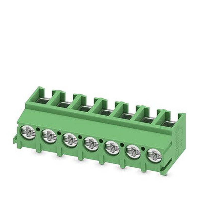 Phoenix Contact PT Series PCB PCB Terminal Block, 7 Contact(s), 5 mm Pitch, 1 Row