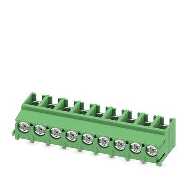 Phoenix Contact PT Series PCB PCB Terminal Block, 9 Contact(s), 5 mm Pitch, 1 Row