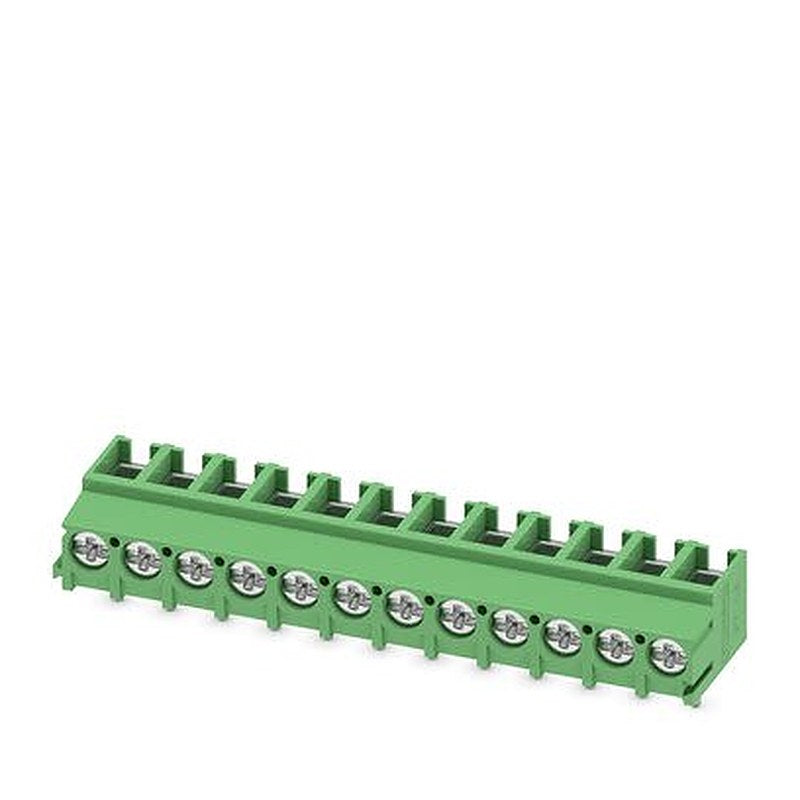 Phoenix Contact PT Series PCB PCB Terminal Block, 12 Contact(s), 5 mm Pitch, 1 Row