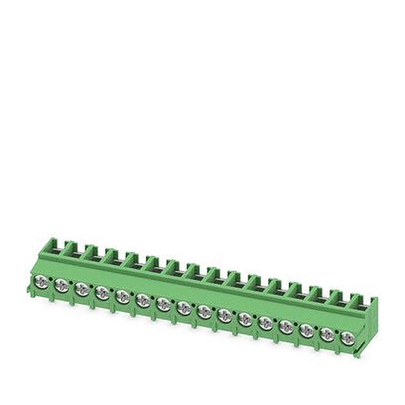 Phoenix Contact PT Series PCB PCB Terminal Block, 16 Contact(s), 5 mm Pitch, 1 Row