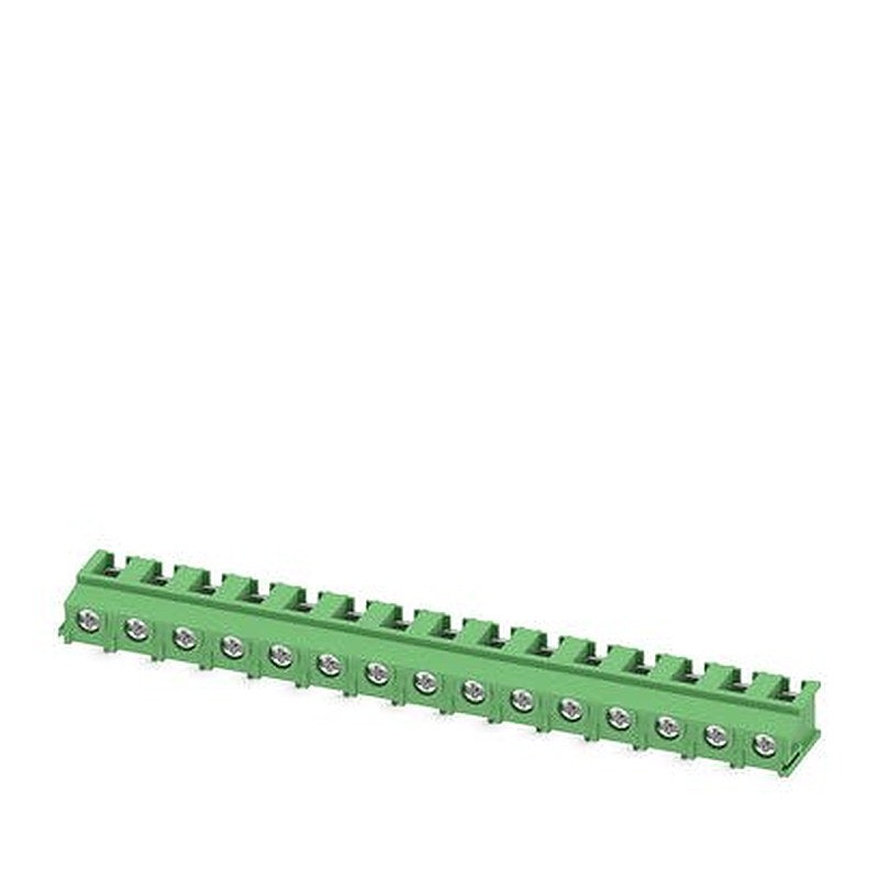 Phoenix Contact PT Series PCB PCB Terminal Block, 15 Contact(s), 7.5 mm Pitch, 1 Row