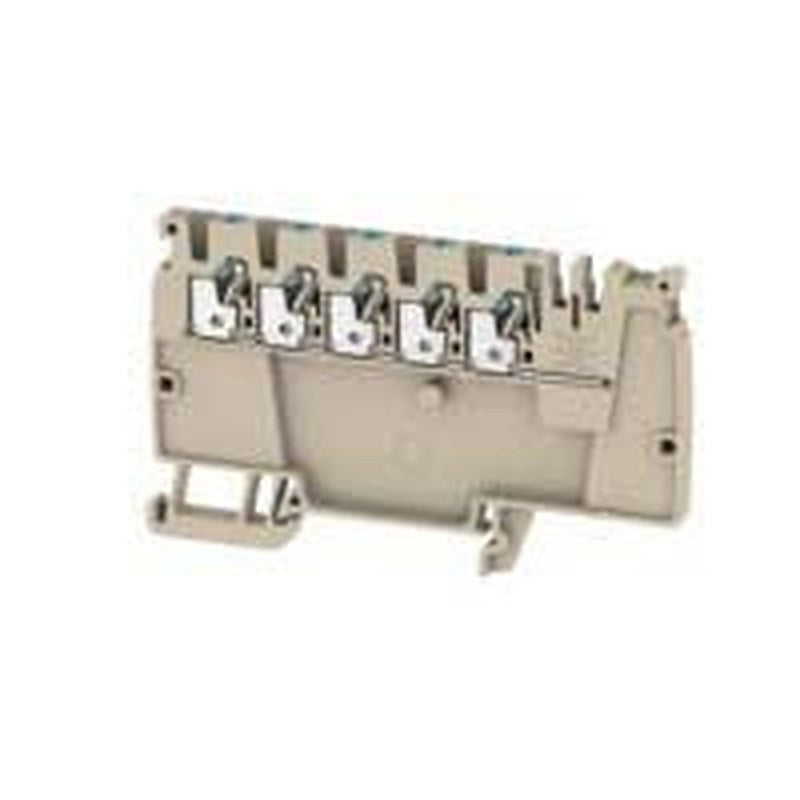 Weidmüller 1988100000 DIN Rail Terminal Block Blue, 2.5mm², 1-Level, Push-in