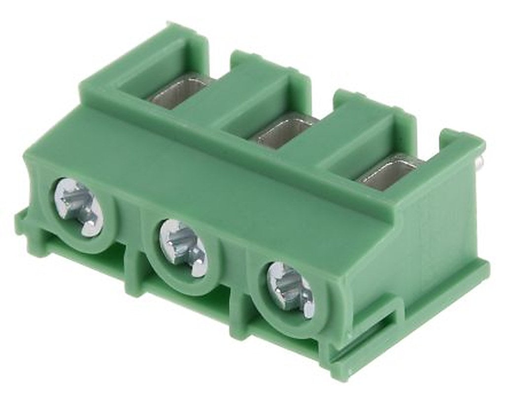 Phoenix Contact PT 2.5/3-7.5-H Series Horizontal PCB Terminal Block, 3 Contact(s), 7.5 mm Pitch, 1 Row
