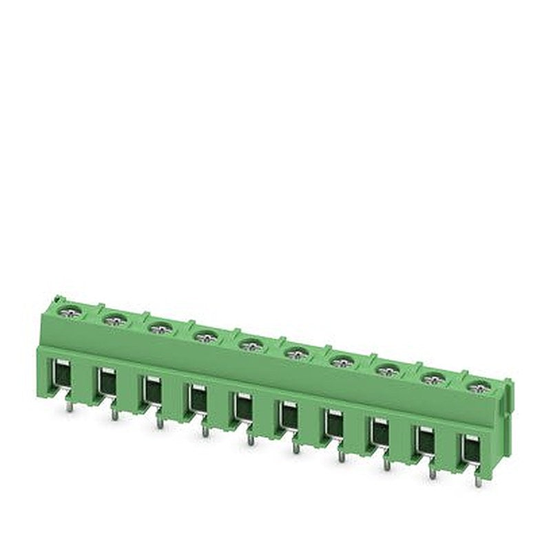 Phoenix Contact PT Series PCB PCB Terminal Block, 10 Contact(s), 7.5 mm Pitch, 1 Row