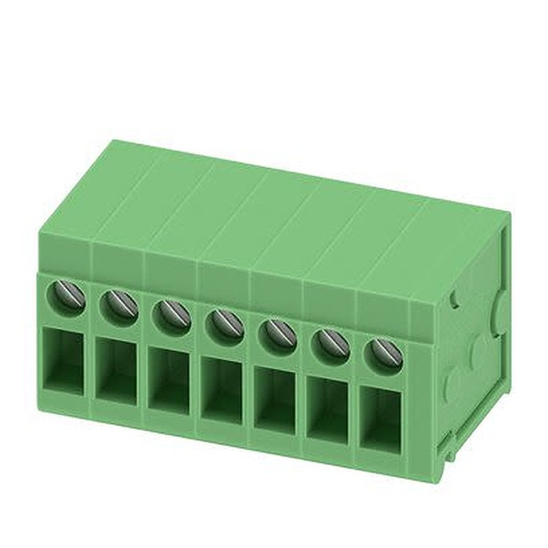 Phoenix Contact PCB Terminal Block, 7-Contact, 5 mm Pitch, PCB, 1 Row