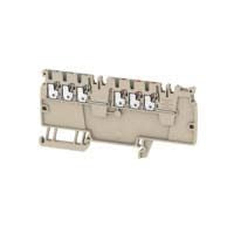 Weidmüller 1988280000 DIN Rail Terminal Block Beige, 1.5mm², 1-Level, Push-in