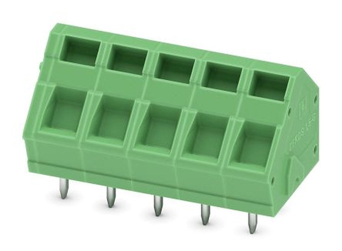 Phoenix Contact ZFKDSA 1.5C-5.0- 5 Series PCB Terminal Block, 5 Contact(s), 5 mm Pitch, 1 Row