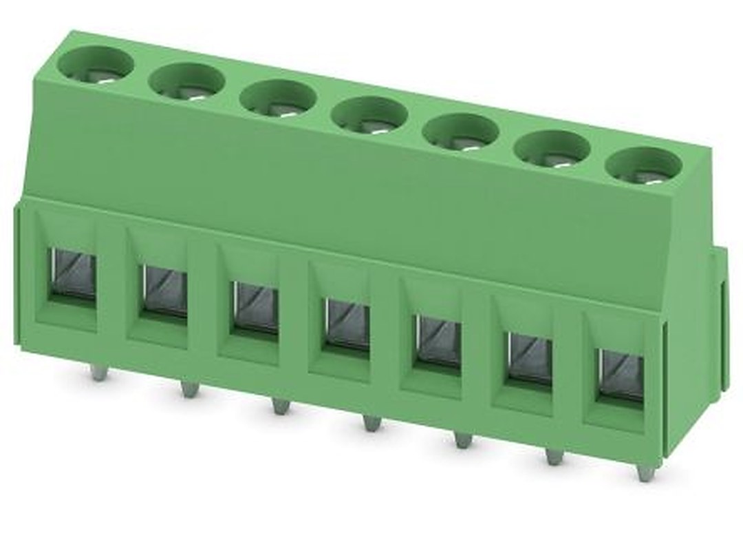 Phoenix Contact MKDSN 2.5/7 Series PCB Terminal Block, 7 Contact(s), 5 mm Pitch, 1 Row