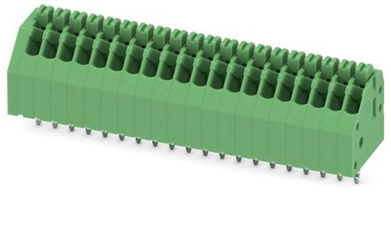 Phoenix Contact PTSA 0.5/20-2.5-F Series PCB Terminal Block, 20 Contact(s), 2.5 mm Pitch, 1 Row