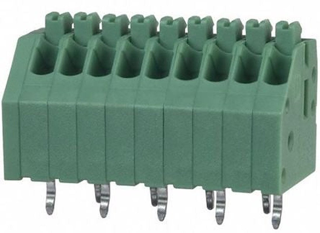 Phoenix Contact COMBICON Series Straight PCB Terminal Block, 9 Contact(s), 2.5 mm Pitch, 1 Row