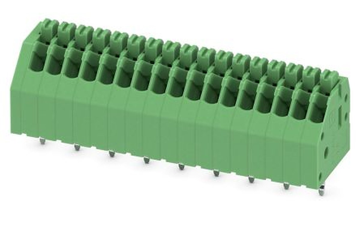 Phoenix Contact PTSA 0.5/17-2.5-Z Series PCB Terminal Block, 17 Contact(s), 2.5 mm Pitch, 1 Row