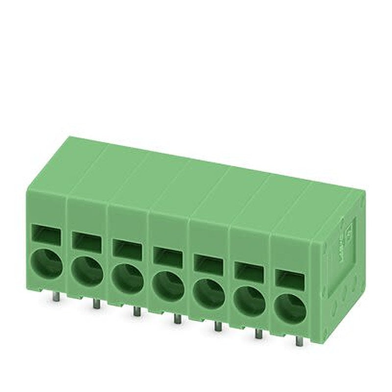 Phoenix Contact SPT Series PCB Terminal Block, 7-Contact, 5 mm Pitch, PCB, 1 Row